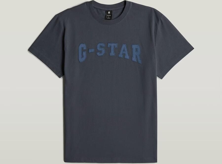 G-Star Raw T-shirt Korte Mouw D26840 C336 FELT LOGO R T - Foto 3