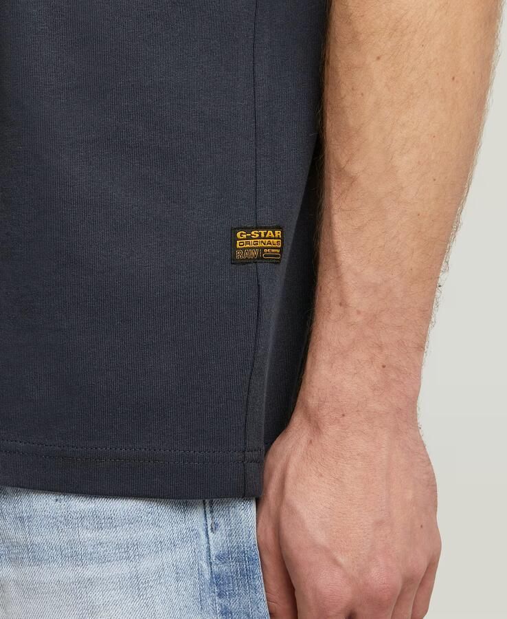 G-Star Raw T-shirt Korte Mouw D26840 C336 FELT LOGO R T - Foto 2