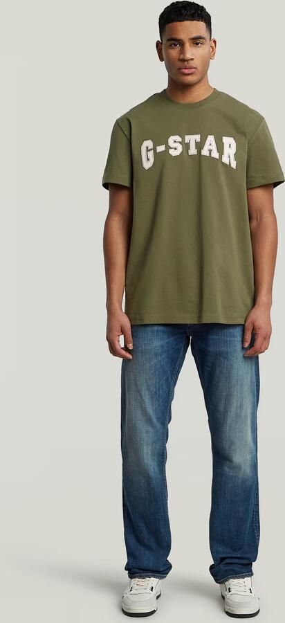 G-Star Raw T-shirt Korte Mouw D26840 C336 FELT LOGO R T - Foto 5