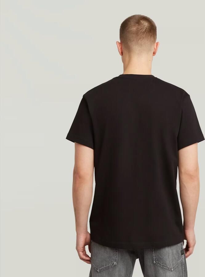 G-Star Raw T-shirt Korte Mouw D26840 C336 FELT LOGO R T - Foto 3