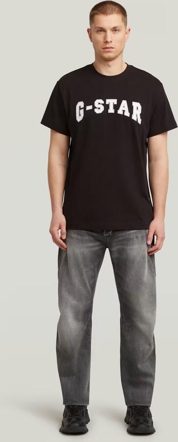 G-Star Raw T-shirt Korte Mouw D26840 C336 FELT LOGO R T - Foto 6