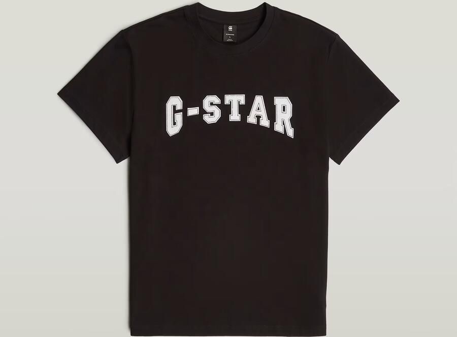 G-Star Raw T-shirt Korte Mouw D26840 C336 FELT LOGO R T - Foto 4