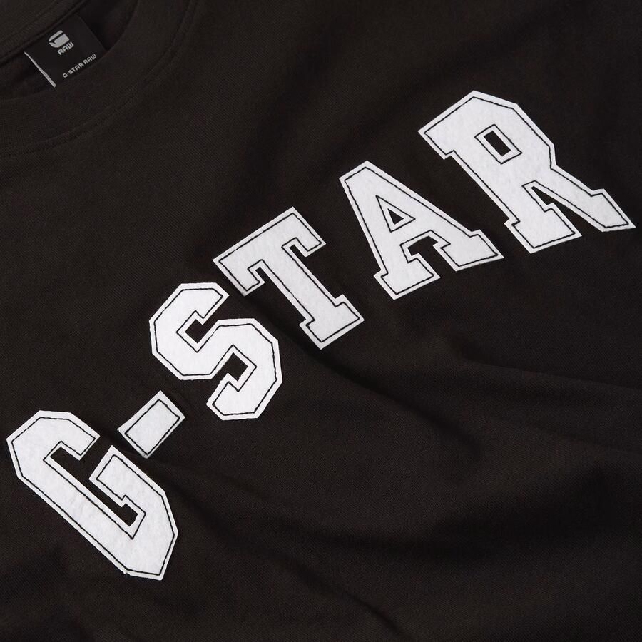 G-Star Raw T-shirt Korte Mouw D26840 C336 FELT LOGO R T