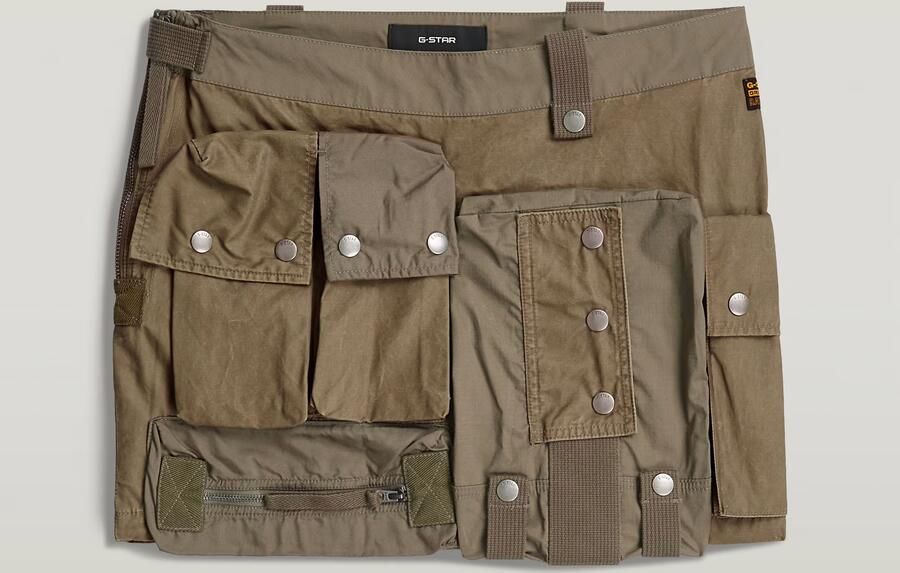 G-Star RAW Field Minirok Bruin Dames
