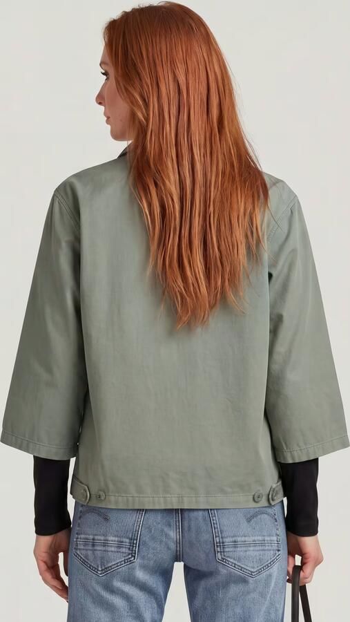 G-Star RAW Field Overshirt Groen Dames - Foto 4