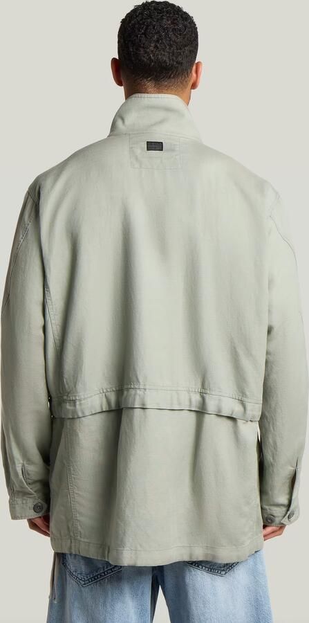 G-Star RAW Field Smock Jack Groen Heren - Foto 5