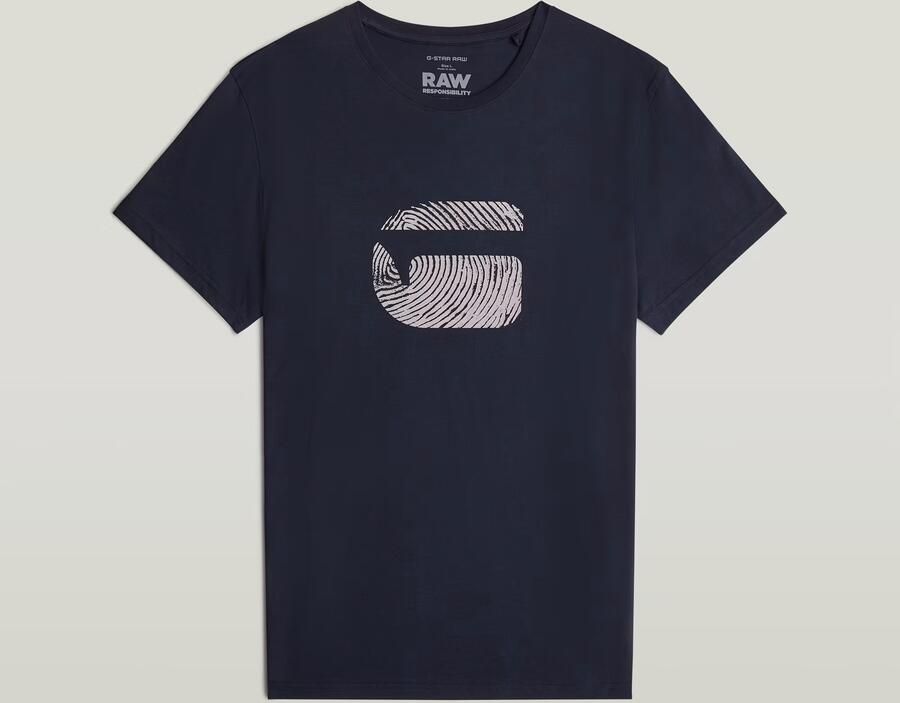G-Star Raw T-shirt Korte Mouw T-shirt Finger Print Burger - Foto 6