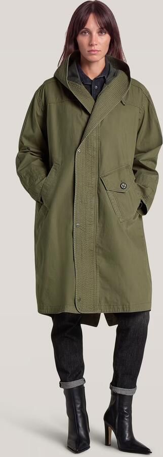 G-Star RAW Fishtail Parka Bruin Dames - Foto 6