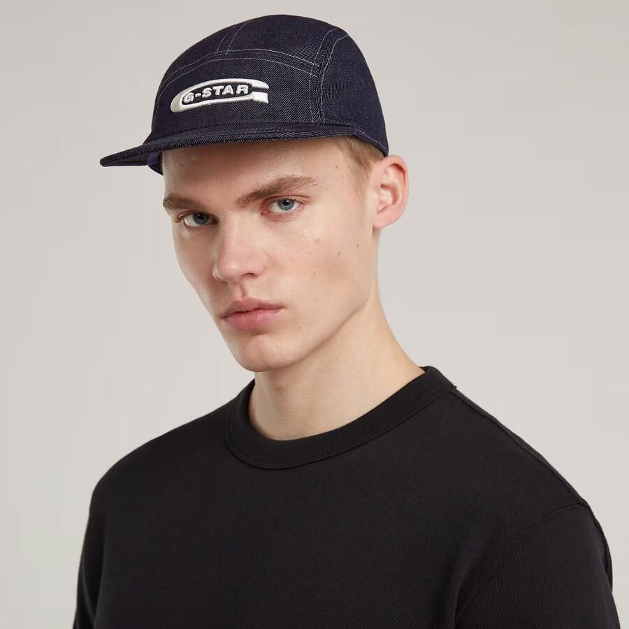 G-Star RAW Flat Brim 5 Panel Cap Donkerblauw Heren - Foto 3