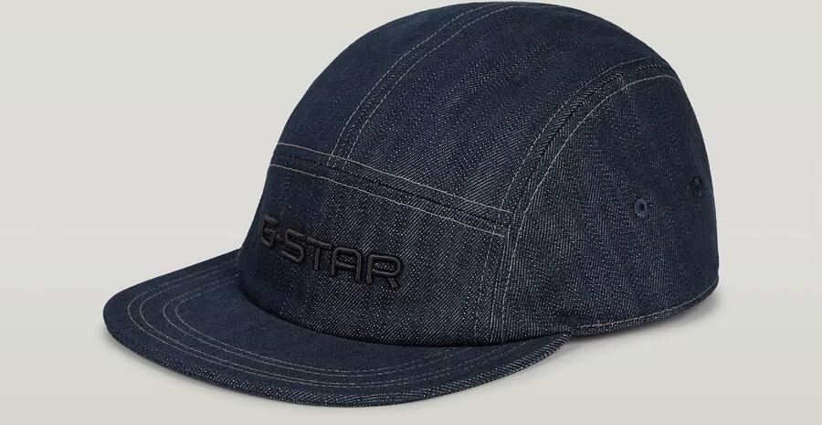 G-Star RAW Flat Brim 5 Panel Cap Donkerblauw Heren