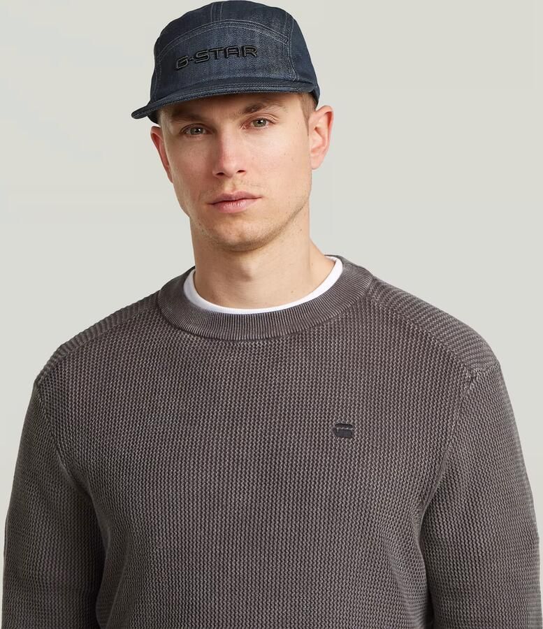 G-Star RAW Flat Brim 5 Panel Cap Donkerblauw Heren - Foto 2