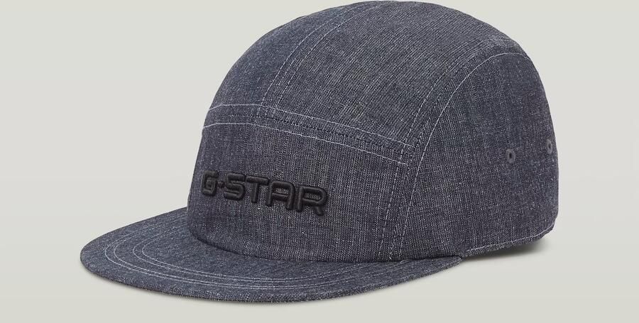 G-Star RAW Flat Brim 5 Panel Cap Donkerblauw Heren