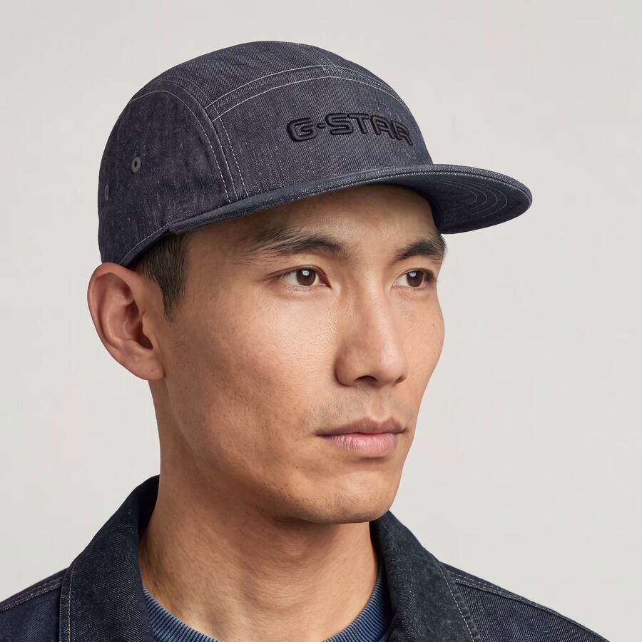 G-Star RAW Flat Brim 5 Panel Cap Donkerblauw Heren - Foto 4