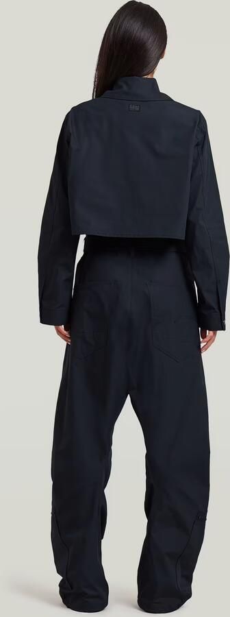 G-Star RAW Flightsuit Overall Donkerblauw Dames - Foto 6