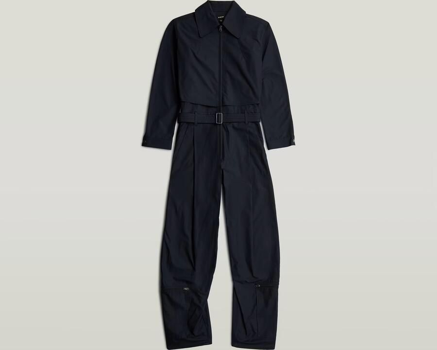 G-Star RAW Flightsuit Overall Donkerblauw Dames - Foto 3