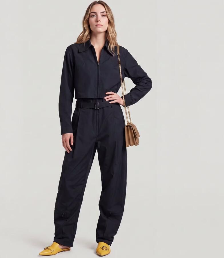 G-Star RAW Flightsuit Overall Donkerblauw Dames - Foto 7