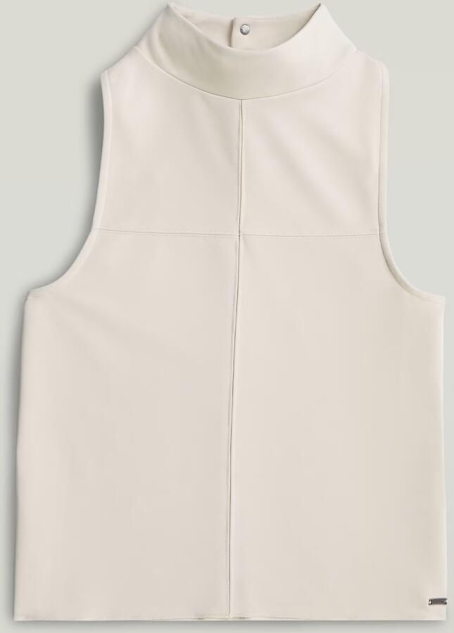 G-Star RAW Flowy Slim Mock T-Shirt Wit Dames