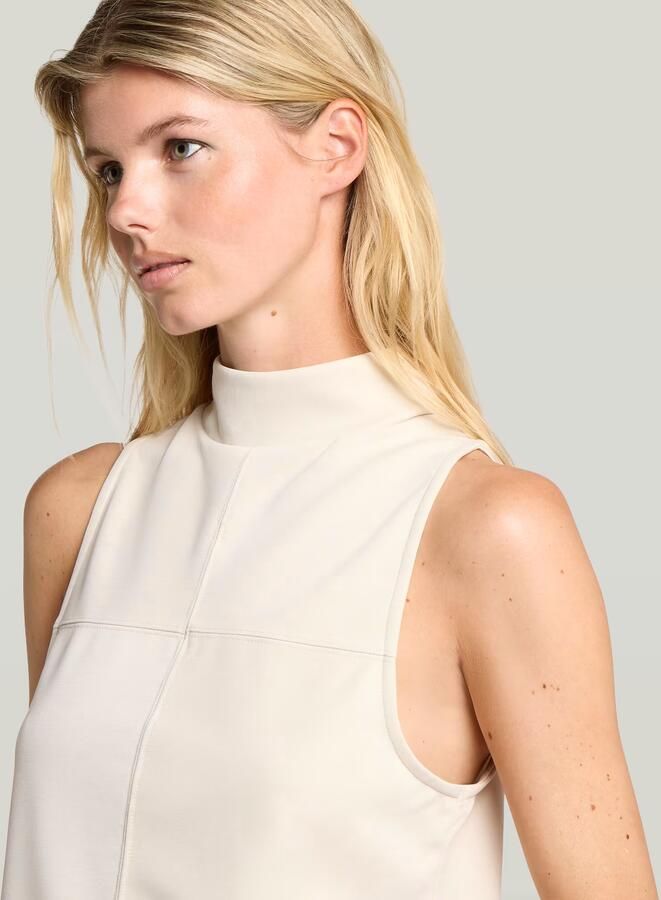 G-Star RAW Flowy Slim Mock T-Shirt Wit Dames - Foto 3
