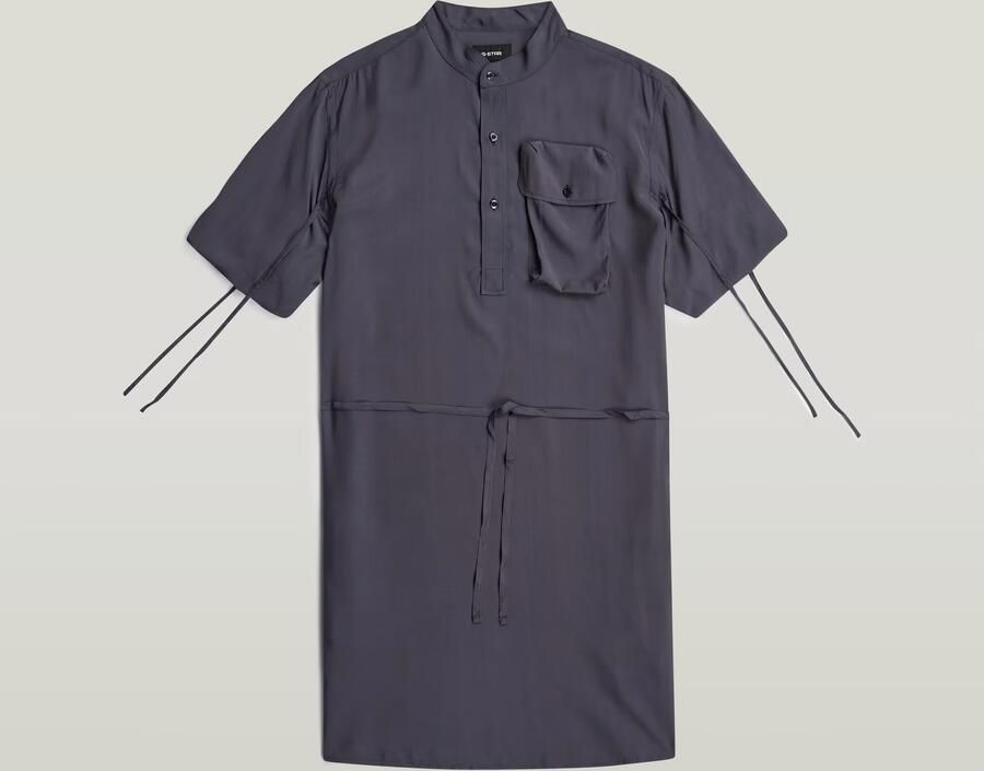 G-Star RAW Fluid Jurk Grijs Dames - Foto 3
