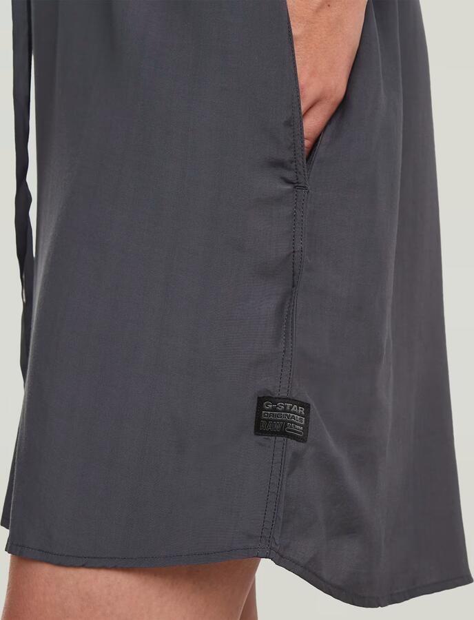G-Star RAW Fluid Jurk Grijs Dames - Foto 4