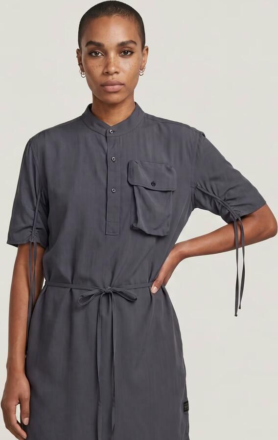 G-Star RAW Fluid Jurk Grijs Dames - Foto 5