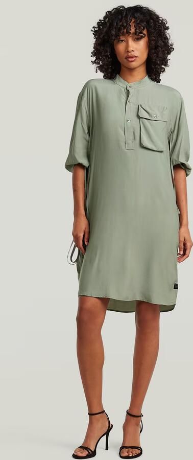 G-Star RAW Fluid Jurk Groen Dames