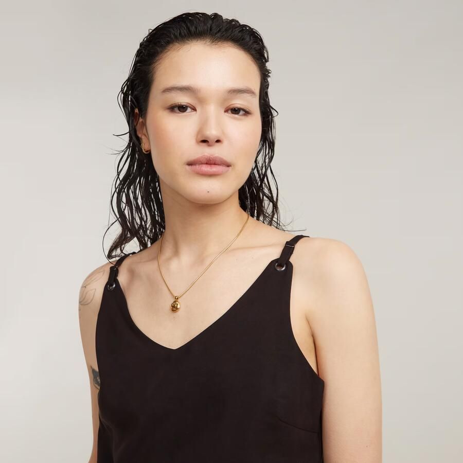 G-Star RAW Fluid Strap Jumpsuit Zwart Dames - Foto 2