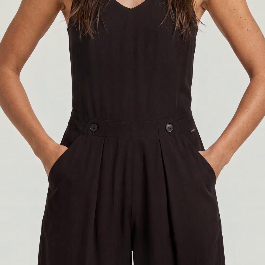 G-Star RAW Fluid Strap Jumpsuit Zwart Dames - Foto 4