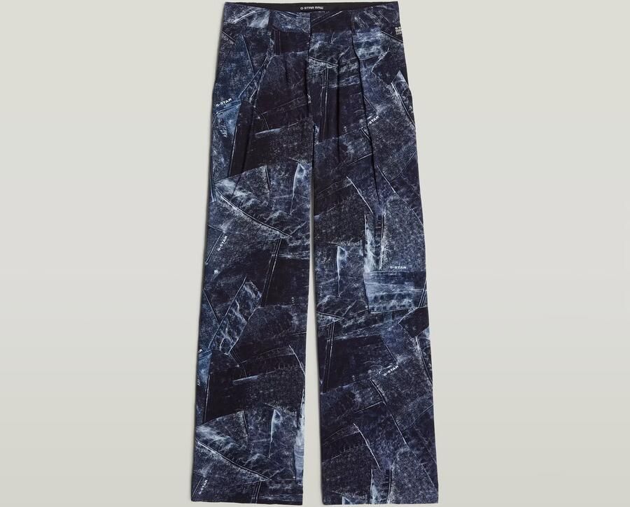 G-Star RAW Fluid Wide Leg Broek Meerkleurig Dames - Foto 6