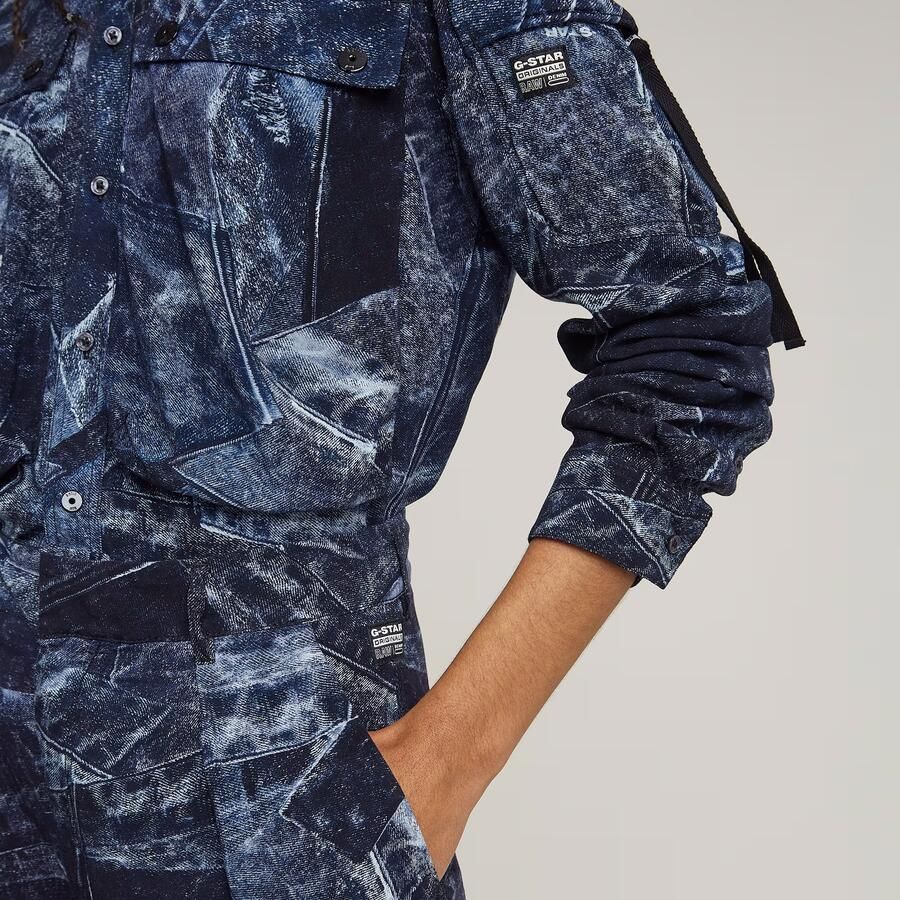 G-Star RAW Fluid Wide Leg Broek Meerkleurig Dames - Foto 2