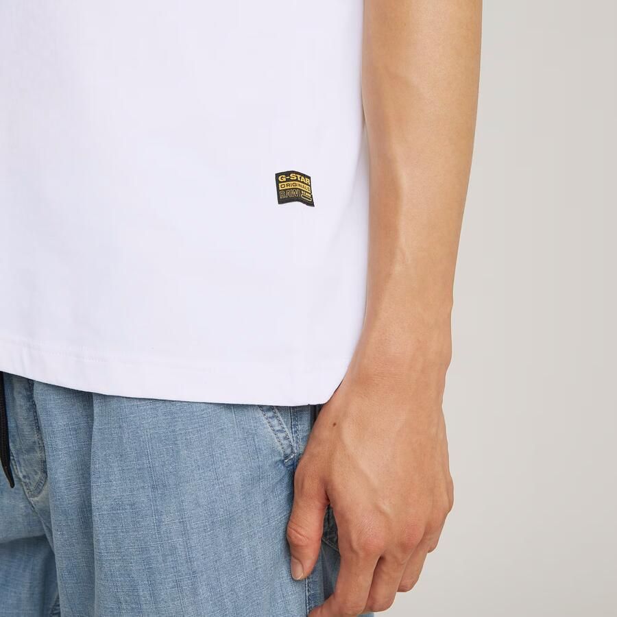 G-Star RAW Flyer Graphic T-Shirt Wit Heren - Foto 2