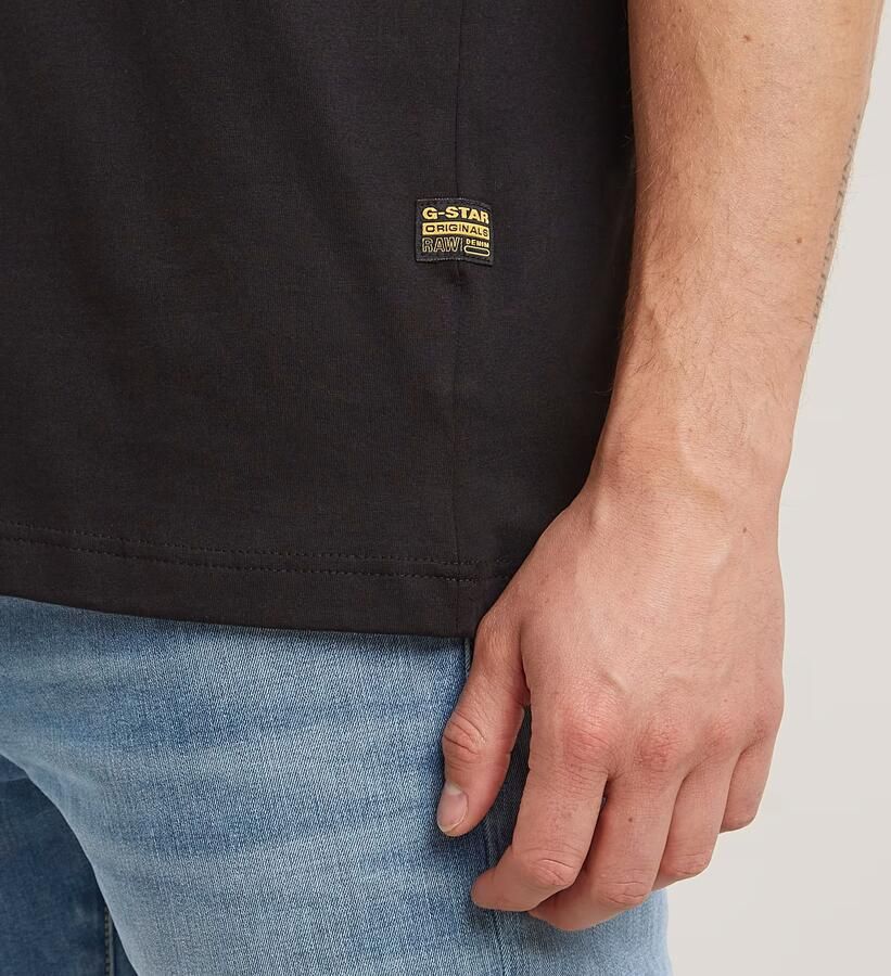 G-Star RAW Flyer Graphic T-Shirt Zwart Heren - Foto 5