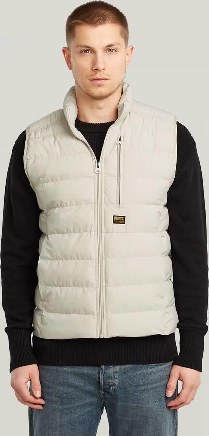 G-Star RAW Foundation Liner Bodywarmer Beige Heren - Foto 6