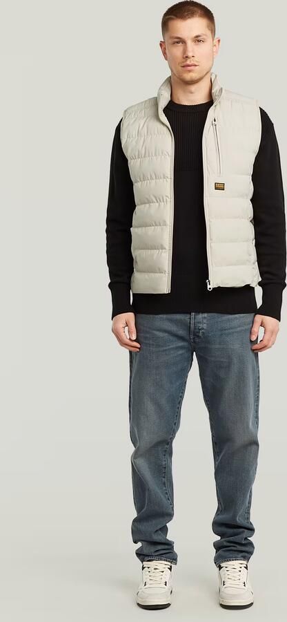 G-Star RAW Foundation Liner Bodywarmer Beige Heren - Foto 5