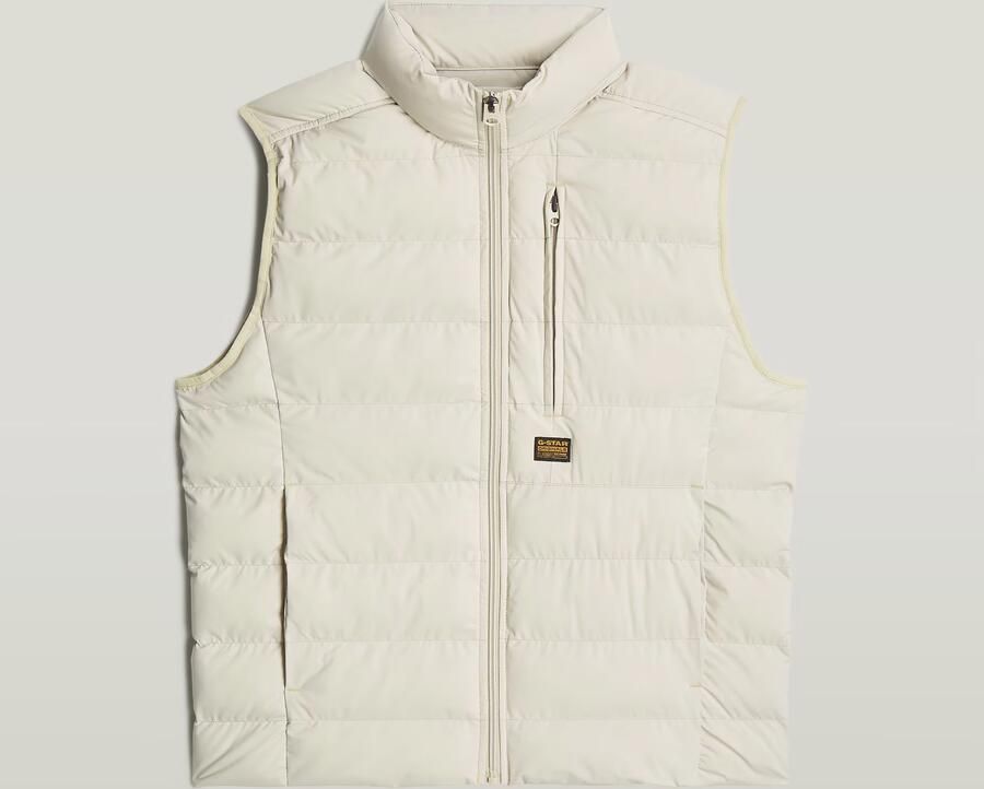 G-Star RAW Foundation Liner Bodywarmer Beige Heren - Foto 2