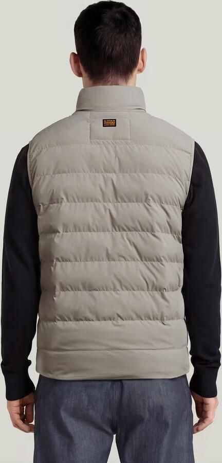 G-Star Raw Regular fit gilet in doorgestikte look model 'Foundation' - Foto 9