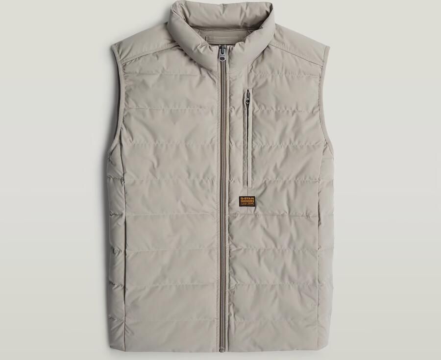 G-Star Raw Regular fit gilet in doorgestikte look model 'Foundation' - Foto 7