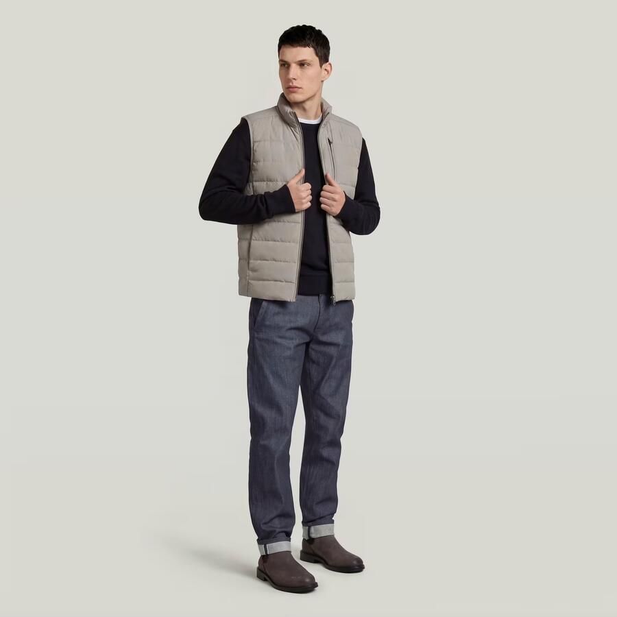 G-Star Raw Regular fit gilet in doorgestikte look model 'Foundation' - Foto 5