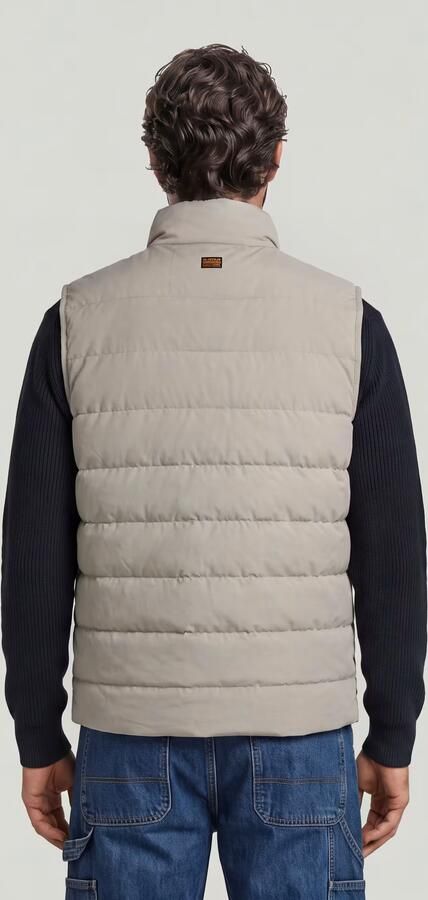 G-Star Raw Regular fit gilet in doorgestikte look model 'Foundation' - Foto 14