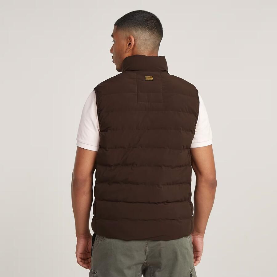 G-Star Raw Blazer D24277-D518 LINER VEST-A926 BROWN