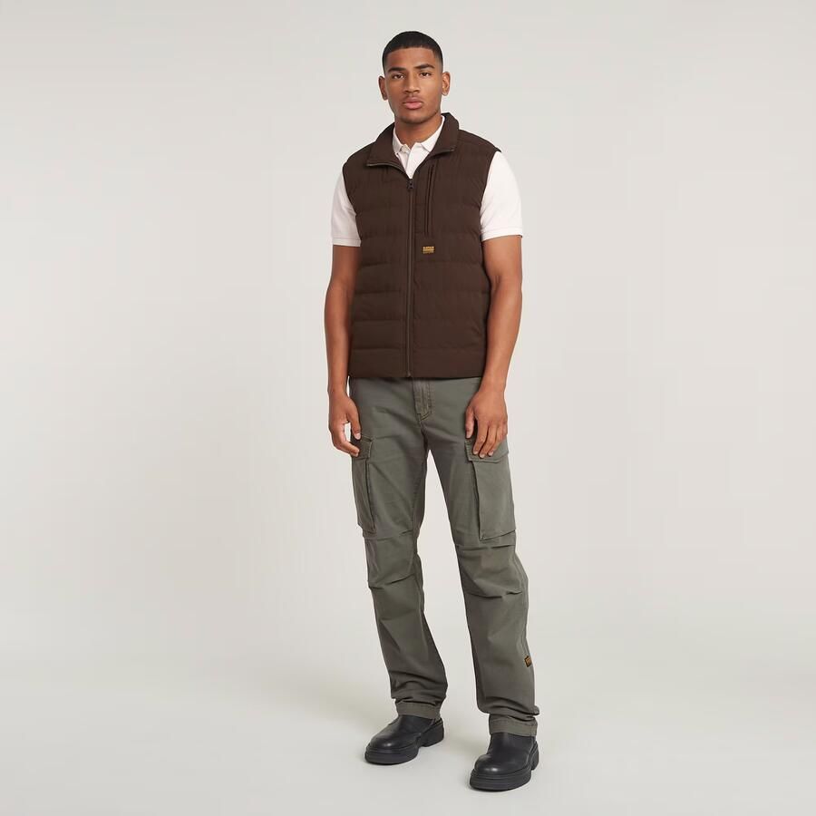 G-Star Raw Blazer D24277-D518 LINER VEST-A926 BROWN - Foto 2