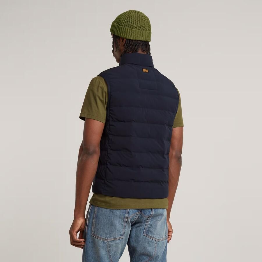 G-Star RAW Foundation Liner Bodywarmer Donkerblauw Heren