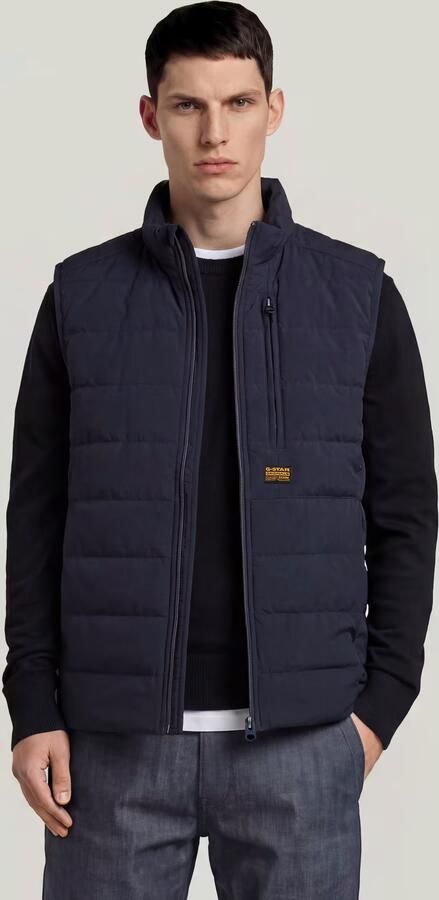 G-Star RAW Foundation Liner Bodywarmer Donkerblauw Heren - Foto 5