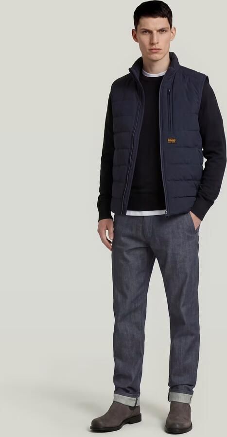 G-Star RAW Foundation Liner Bodywarmer Donkerblauw Heren - Foto 4