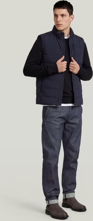G-Star RAW Foundation Liner Bodywarmer Donkerblauw Heren - Foto 7