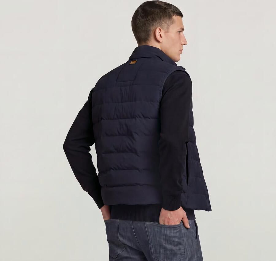 G-Star RAW Foundation Liner Bodywarmer Donkerblauw Heren - Foto 6