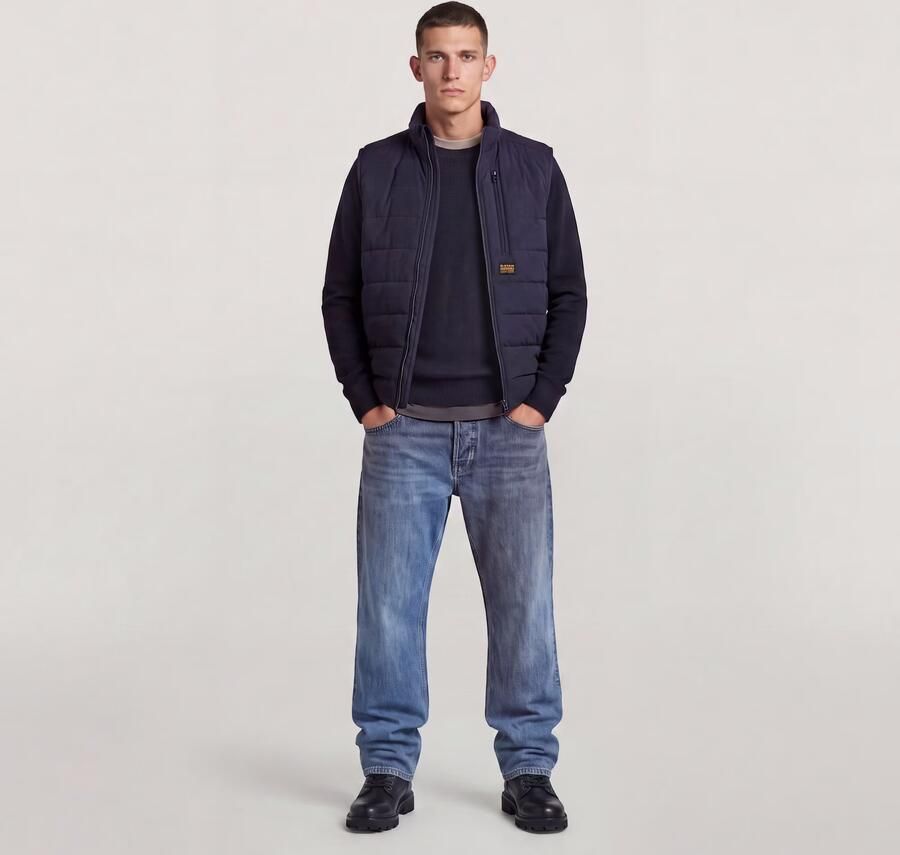 G-Star RAW Foundation Liner Bodywarmer Donkerblauw Heren - Foto 5