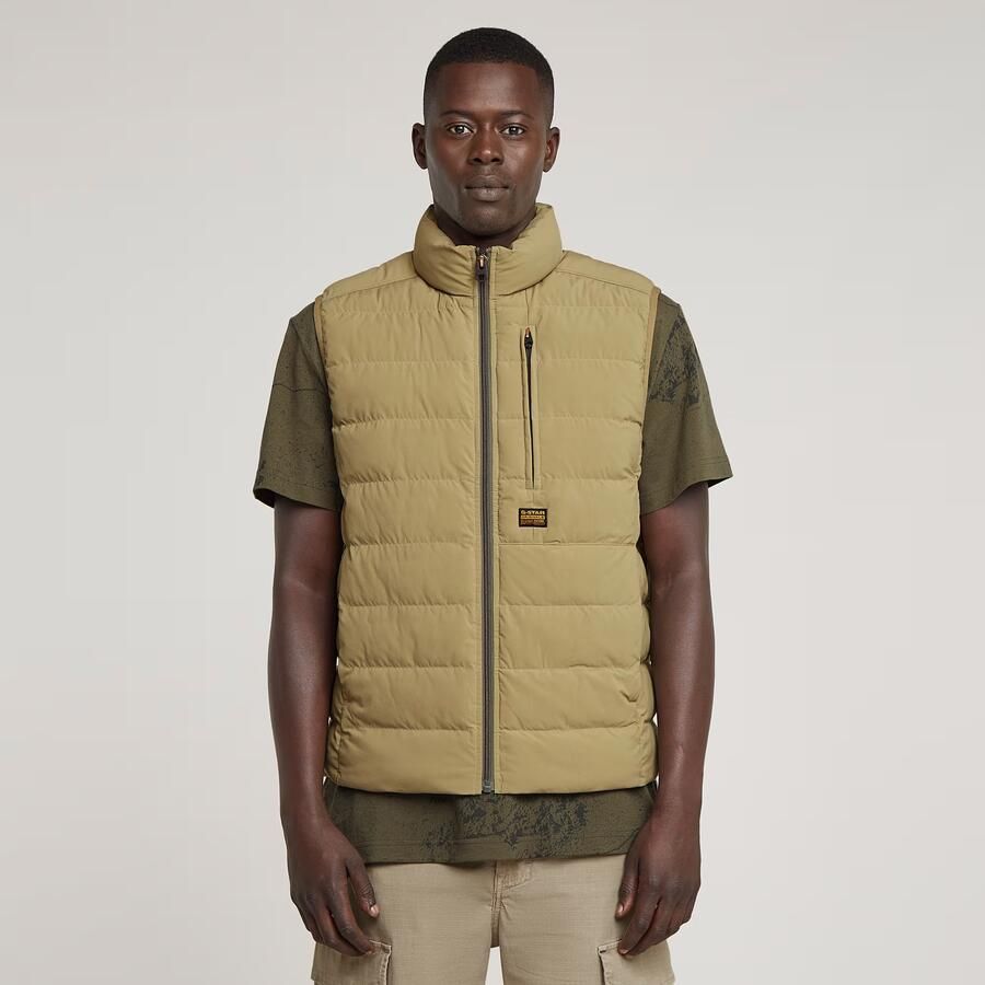 G-Star RAW Foundation Liner Bodywarmer Groen Heren - Foto 6