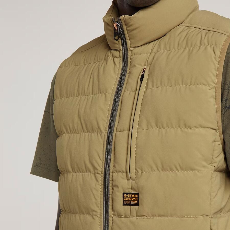 G-Star RAW Foundation Liner Bodywarmer Groen Heren - Foto 2