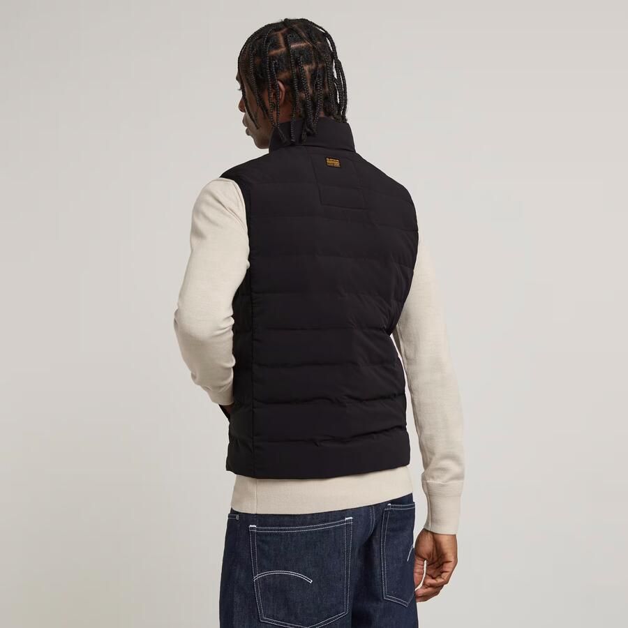 G-Star Raw Bodywarmer met labelpatch model 'Foundation'